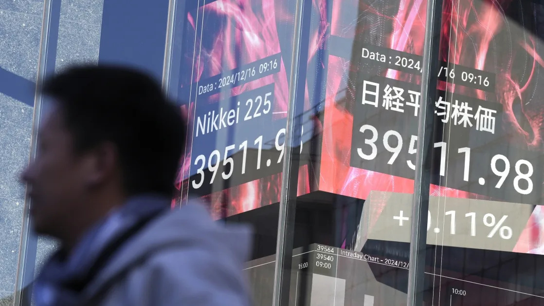 Stock market today: World shares mostly decline ahead of rate decisions by central banks