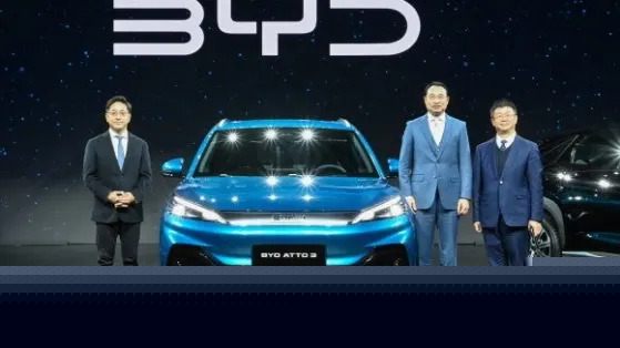 BYD officially enters South Korean market