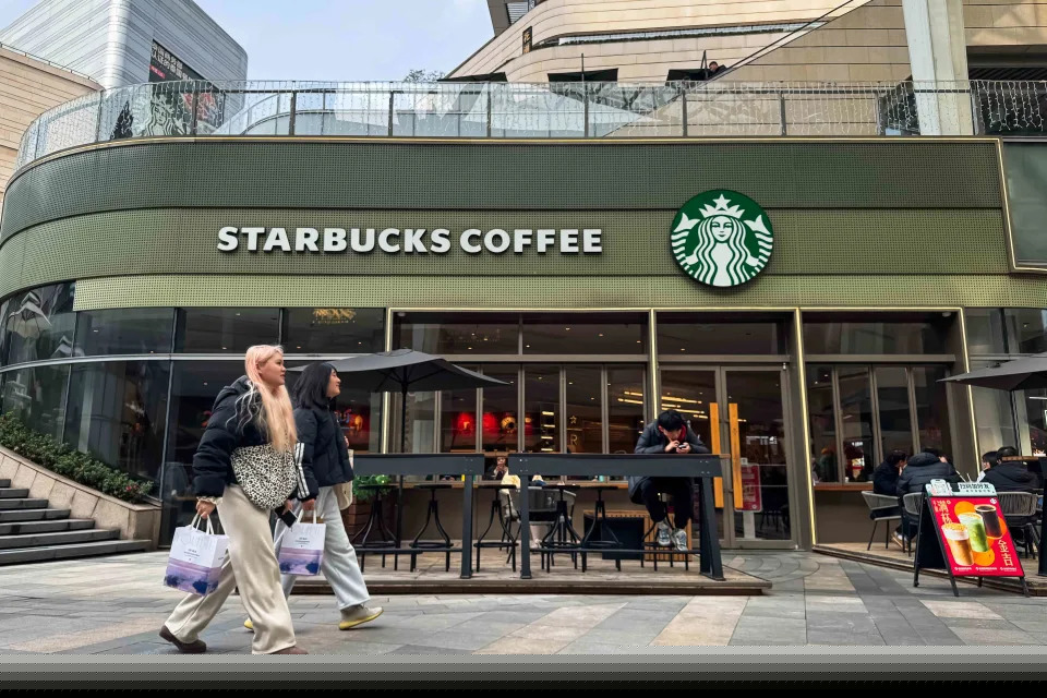 Top Stock Movers Now: F5, Brinker International, Starbucks, and More
