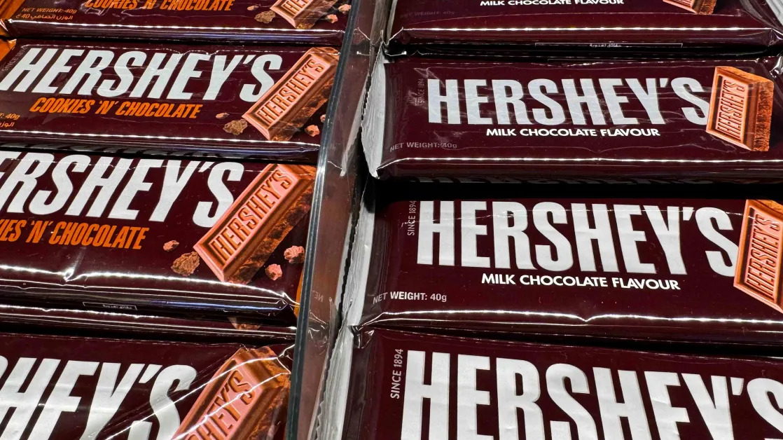 Hershey Stock Rises as Higher Prices Help Firm Offset Soaring Cocoa Costs