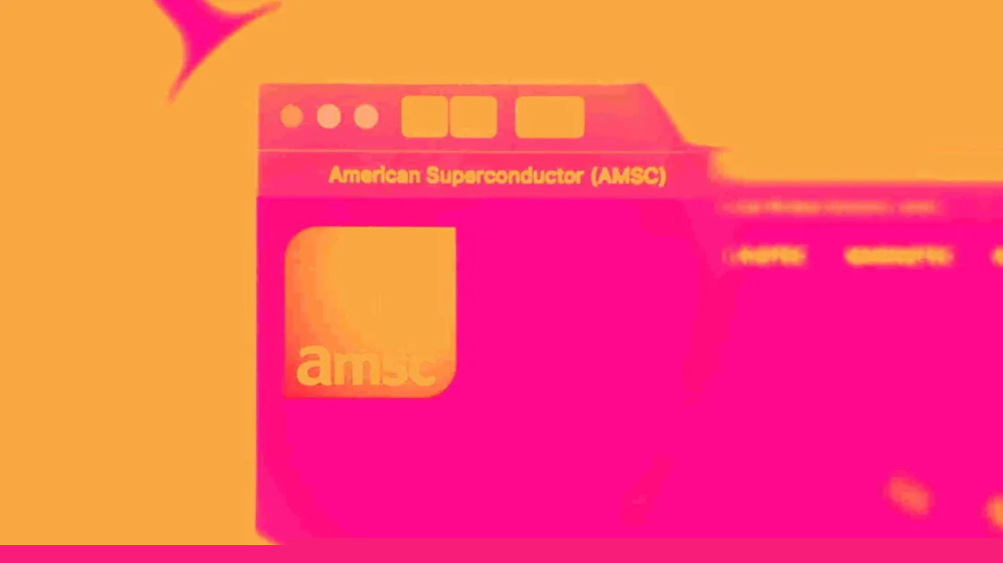 Why American Superconductor (AMSC) Stock Is Up Today
