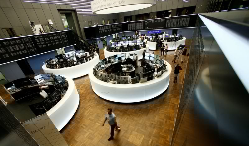 European stocks close at record high, led by defence shares