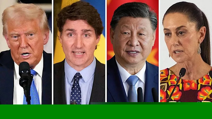 Markets slide as Trump confirms tariffs on Canada, Mexico and China