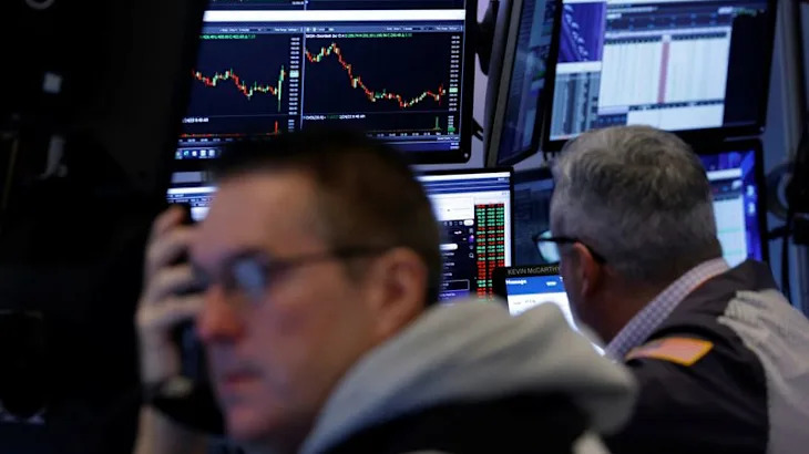 Nasdaq falls into correction territory as trade war worries weigh