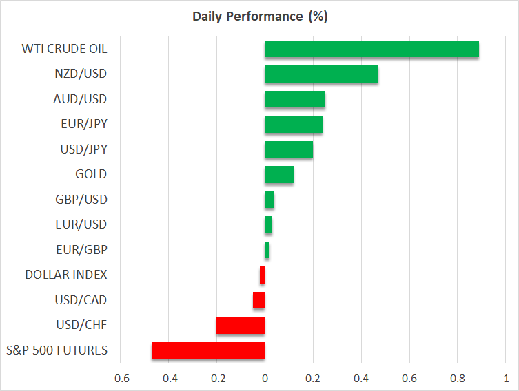 Stocks Rebound Slightly, but Four Weeks of Losses Keep Investors on Edge