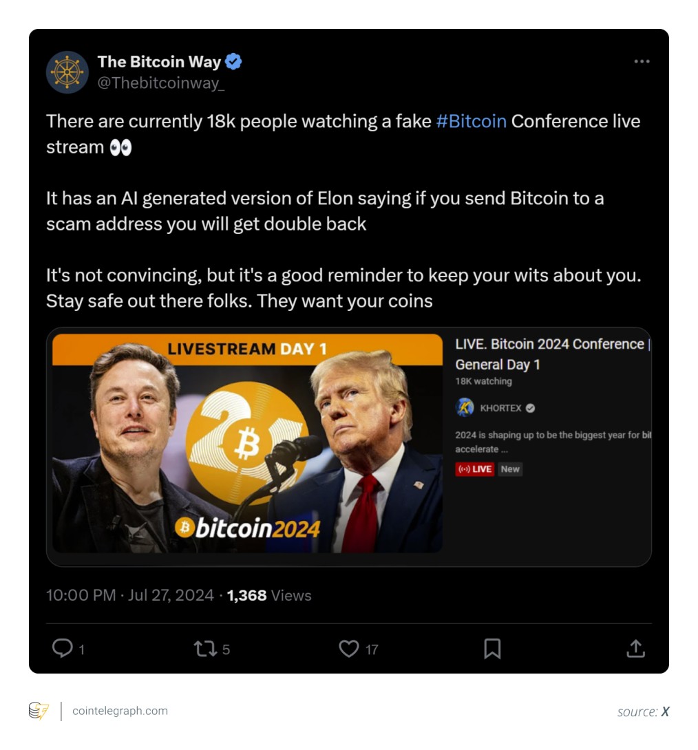 fake bitcoin conference How to use Chainabuse and Scamwatch to report a Bitcoin scammer